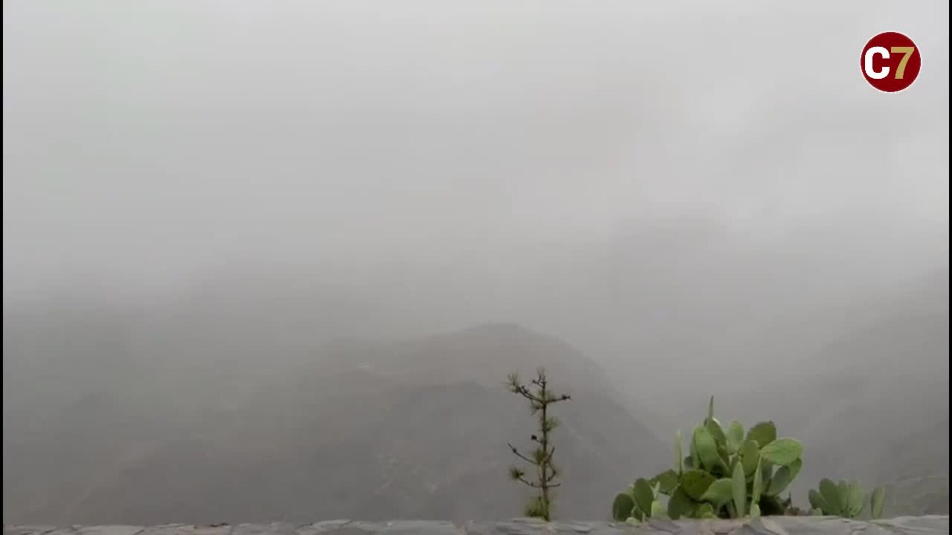 La lluvia alcanza a Gran Canaria
