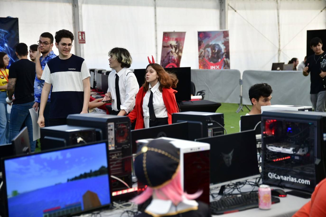 Fotos: El Festival Manga y la Comic-Can empiezan en Infecar