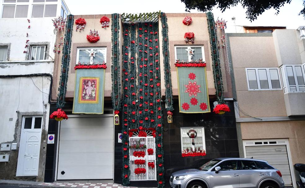 Así luce de día la casa de Antonia y Santiago, en La Isleta. 