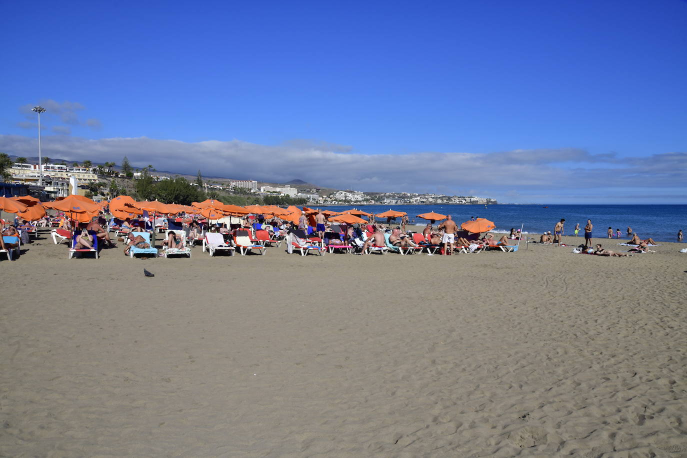 Foto: Maspalomas presume de sol a las puertas del invierno