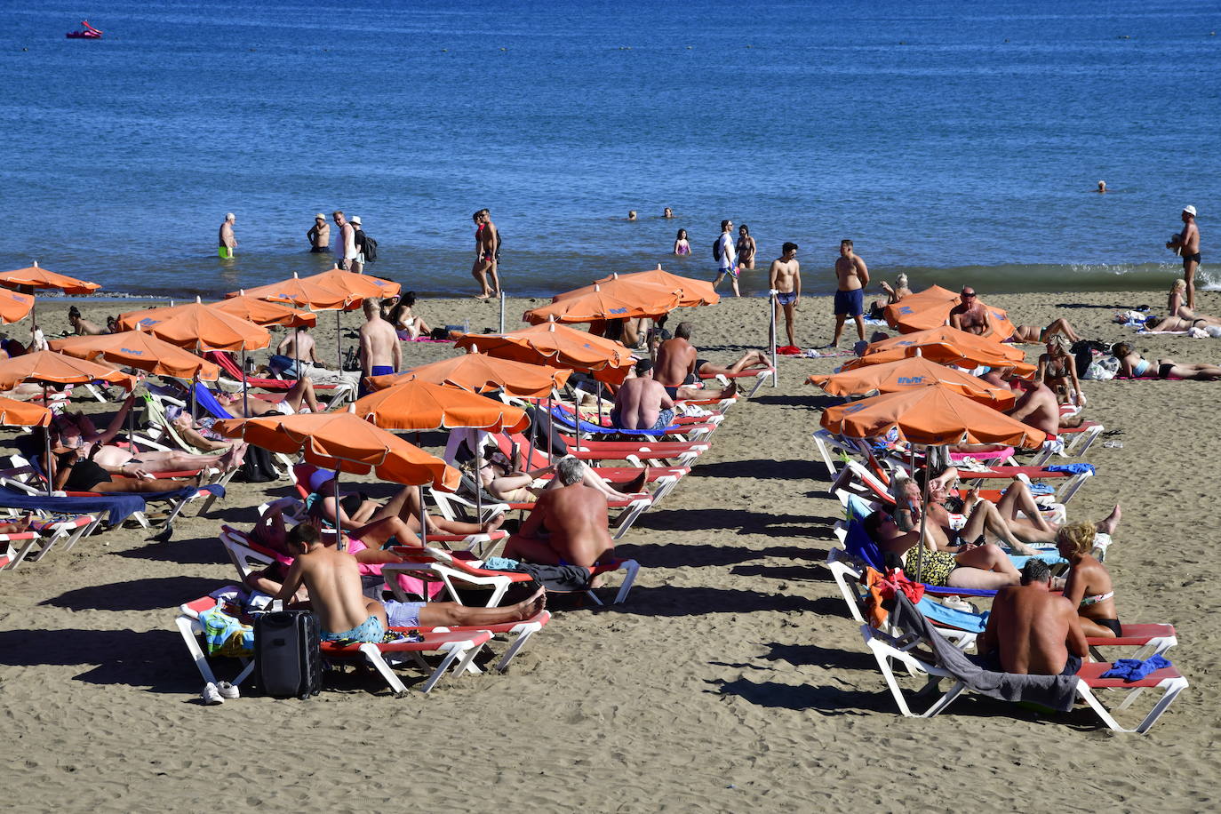 Foto: Maspalomas presume de sol a las puertas del invierno