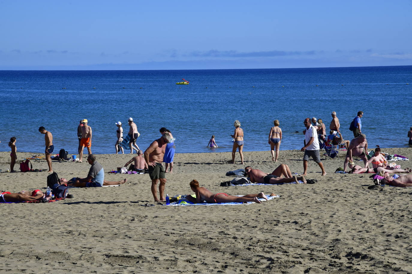 Foto: Maspalomas presume de sol a las puertas del invierno