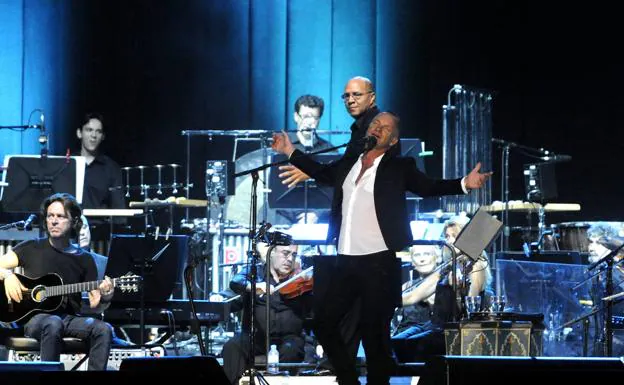 Sting, en 2011, durante su concierto en Gran Canaria. 