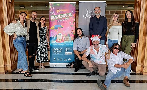 Imagen de la presentación de la obra en el Pérez Galdós.