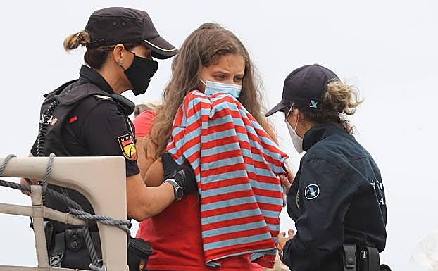 Imagen de una de las condenadas, en Gran Canaria. 