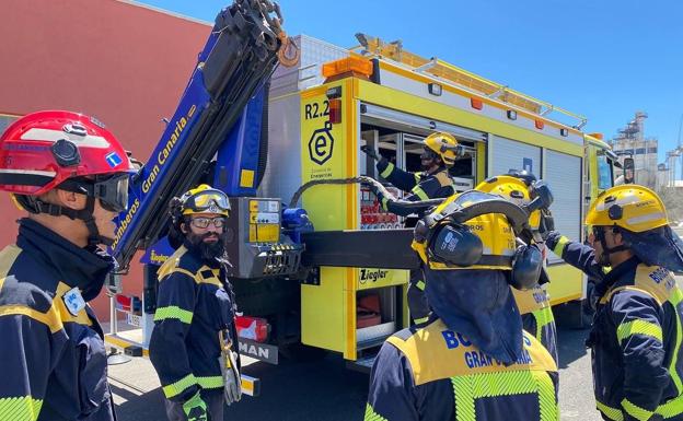 Imagen de archivo de Bomberos del Consorcio de Gran Canaria.