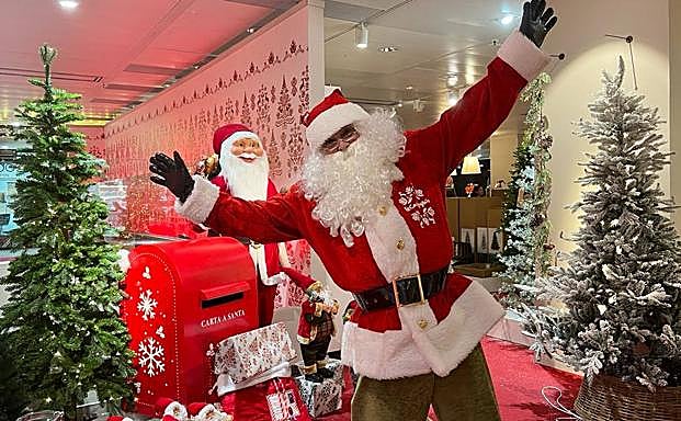 Papá Noel ya está en Gran Canaria. 