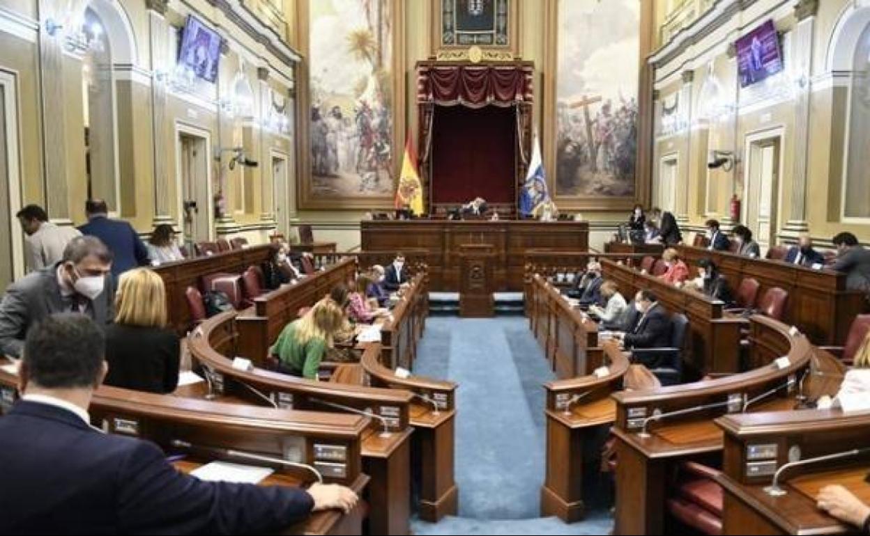 Imagen de archivo del Parlamento de Canarias. 