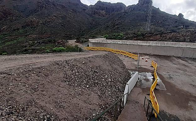Preparativos de las obras civiles en el entorno de las presas iniciados hace varias semanas. 