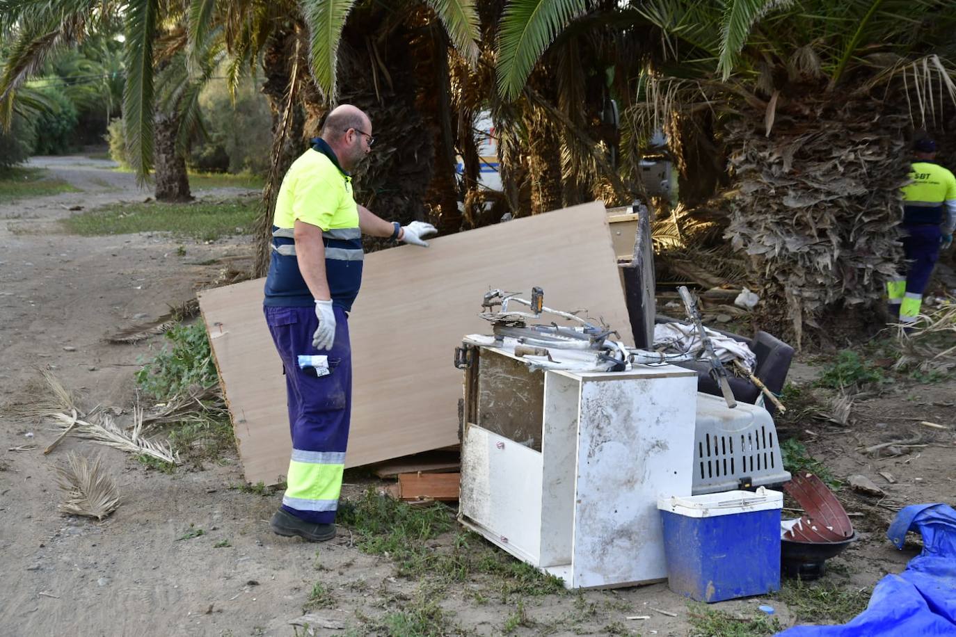 Fotos: El desalojo de una quincena de sintechos, en imágenes