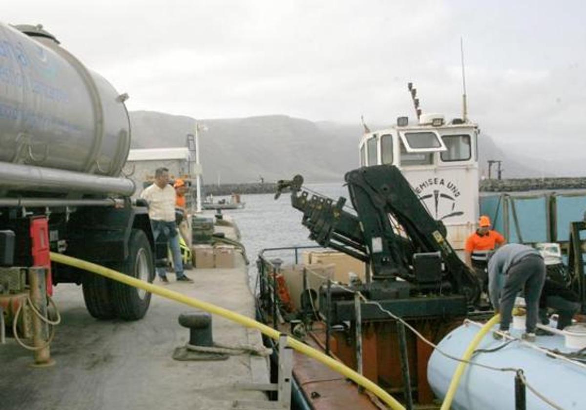 Betancort pide la emergencia hídrica para La Graciosa