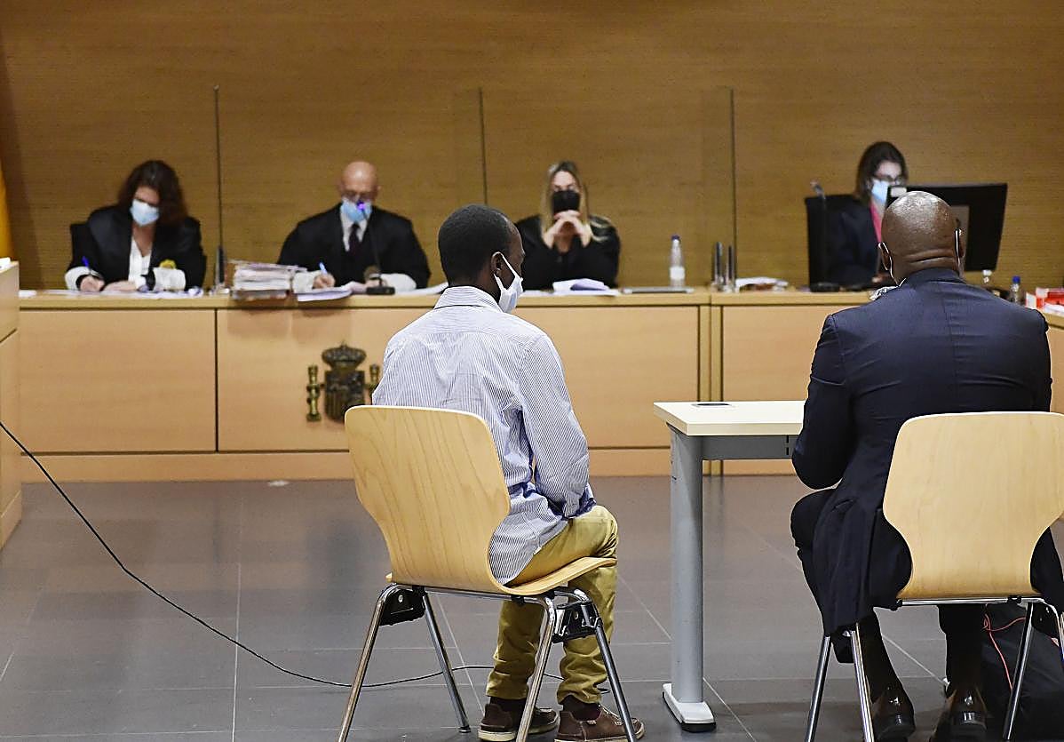 Foto de archivo del juicio.