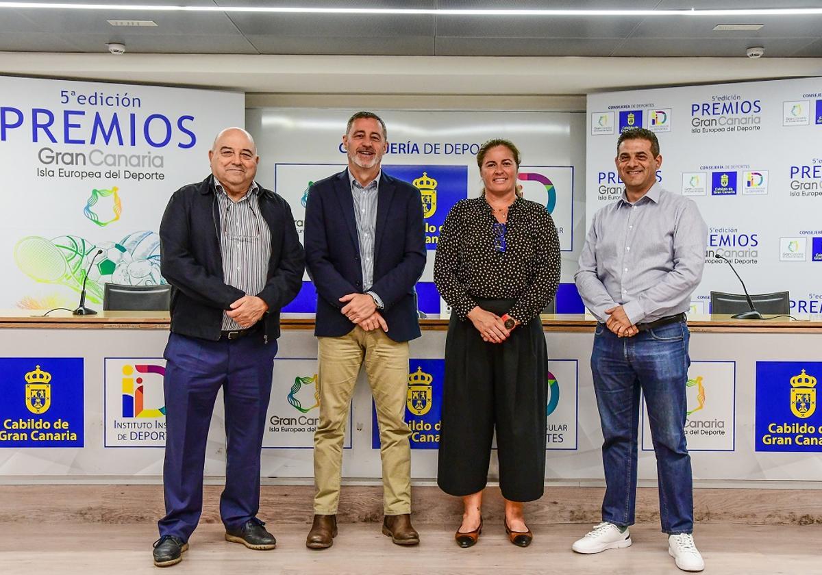 Presentación de la V Gala de los Premios Isla Europea del Deporte.