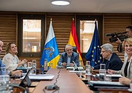 Ángel Victor Torres ha presidido el Consejo de Gobierno de este jueves.