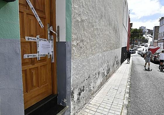 La casa donde ocurrió el crimen.