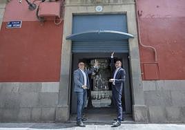 Antonio Morales y Teodoro Sosa abren la puerta de la futura Casa Común del tejido asociativo.