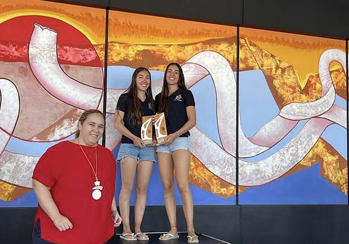 Las hermanas Laiseca, nuevas campeonas.