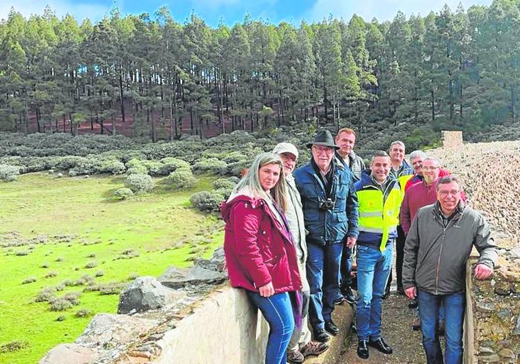 Imagen de la visita a Cuevas Blancas.