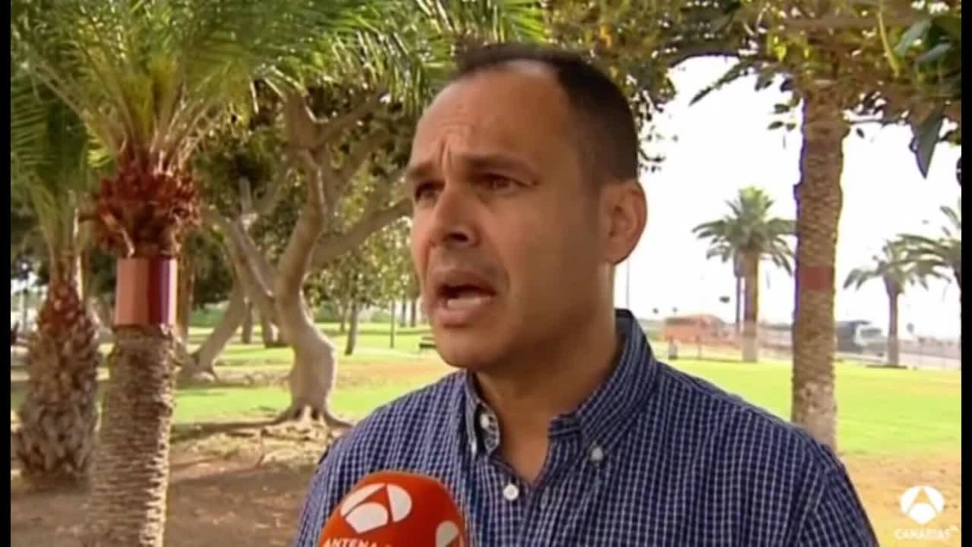 Germán García hablando en televisión