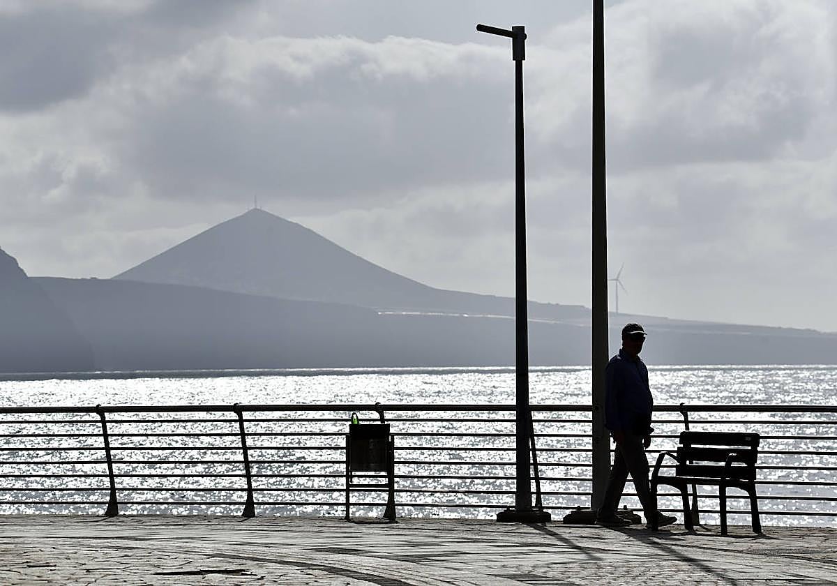 Episodio de calima en Gran Canaria.