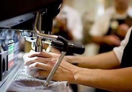 Empleada de hostelería.