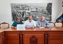 María del Mar García, Jaime Hernández y Alexis Henríquez.