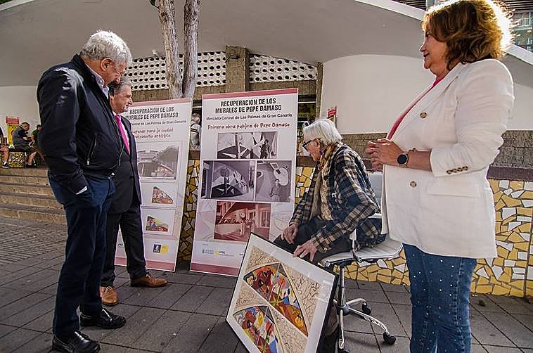 Imagen de la presentación en el Mercado Central.