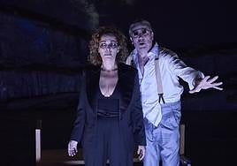 Una escena de 'Paraíso perdido', montaje que dirige Andrés Lima.