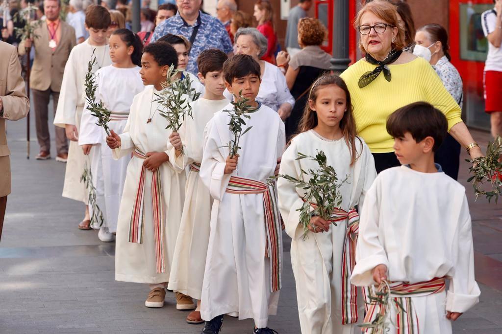 El Señor de La Burrita sale en procesión