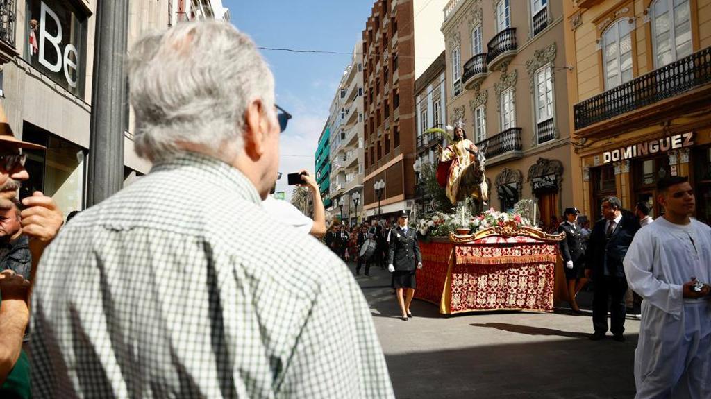El Señor de La Burrita sale en procesión