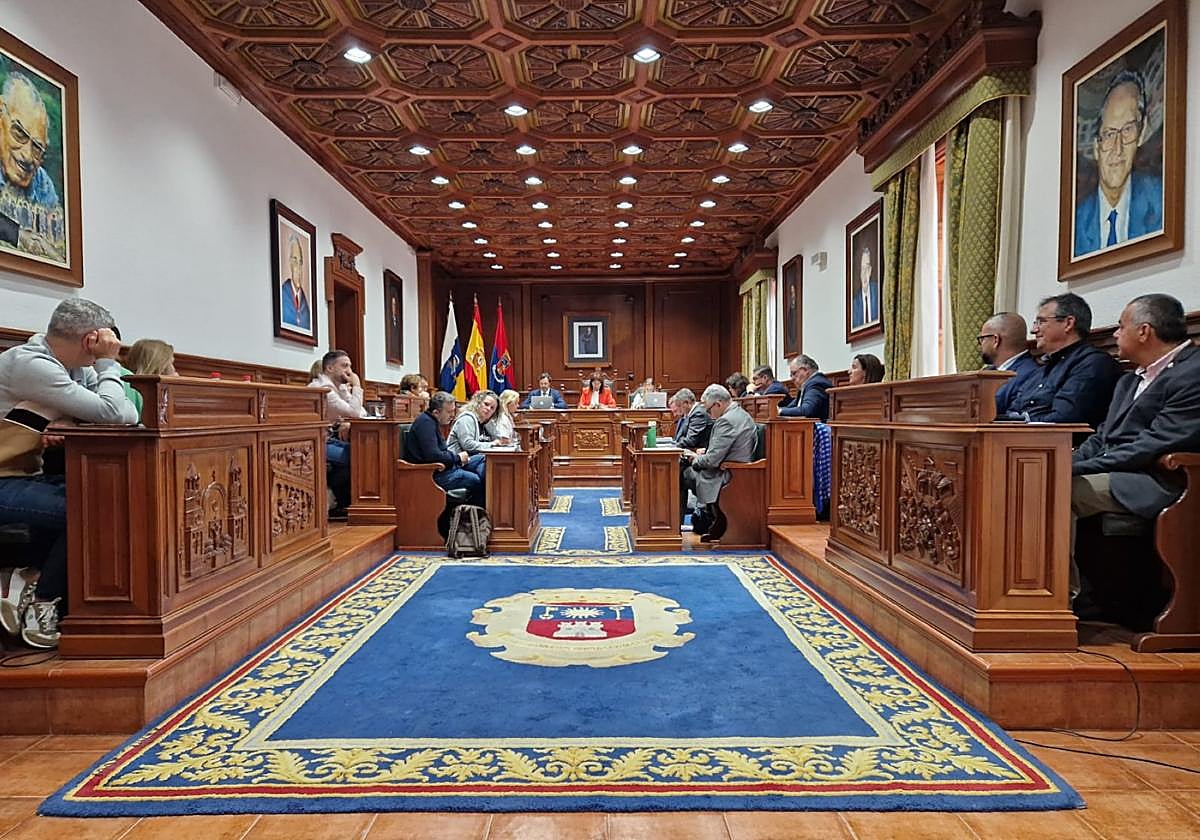 Imagen del antepenúltimo pleno de este mandato, celebrado este lunes.