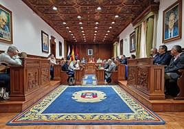 Imagen del antepenúltimo pleno de este mandato, celebrado este lunes.