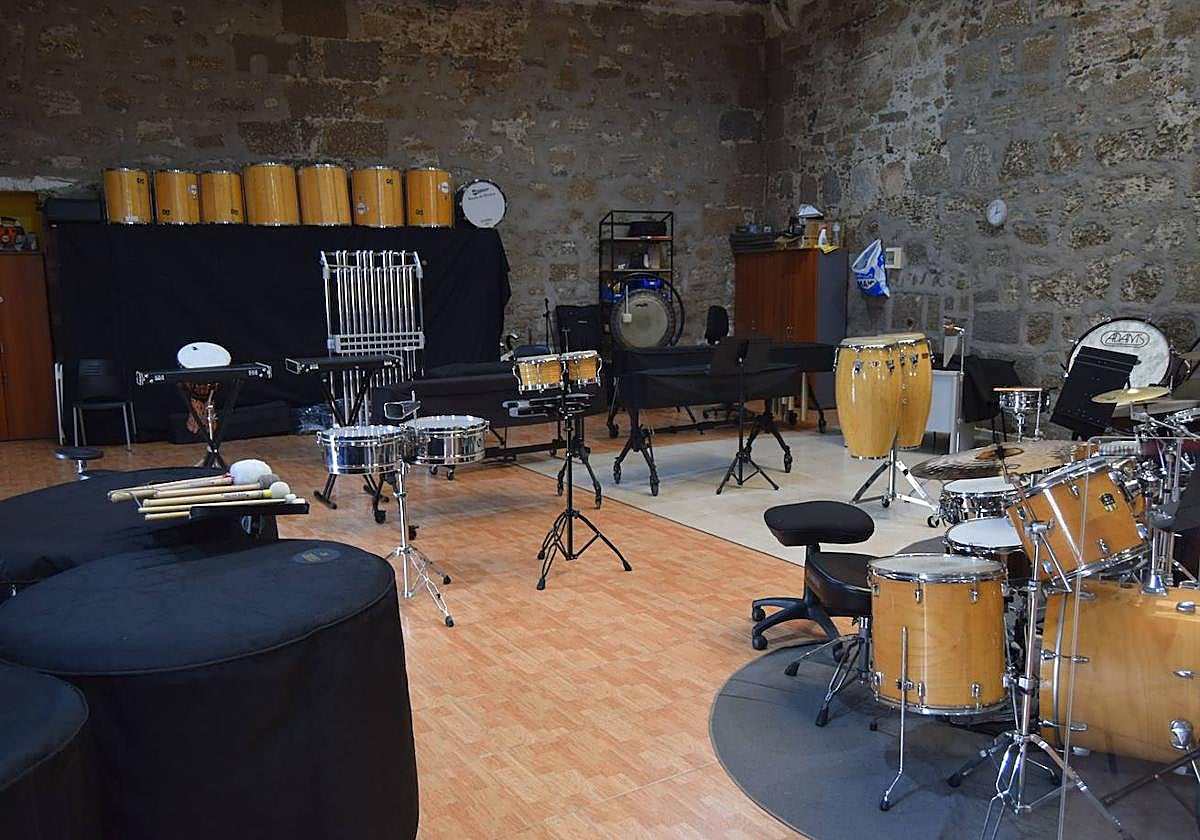 Instalaciones de la Banda Municipal de Música de Gáldar.