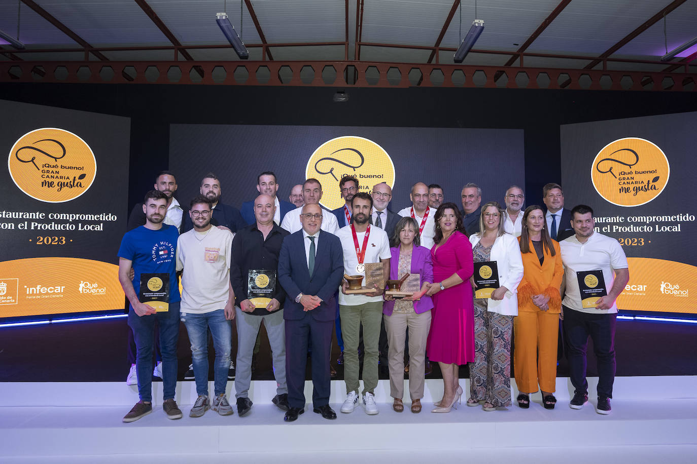 XI Gala de premios a los mejores de la restauración de Las guías «Qué Bueno Canarias»
