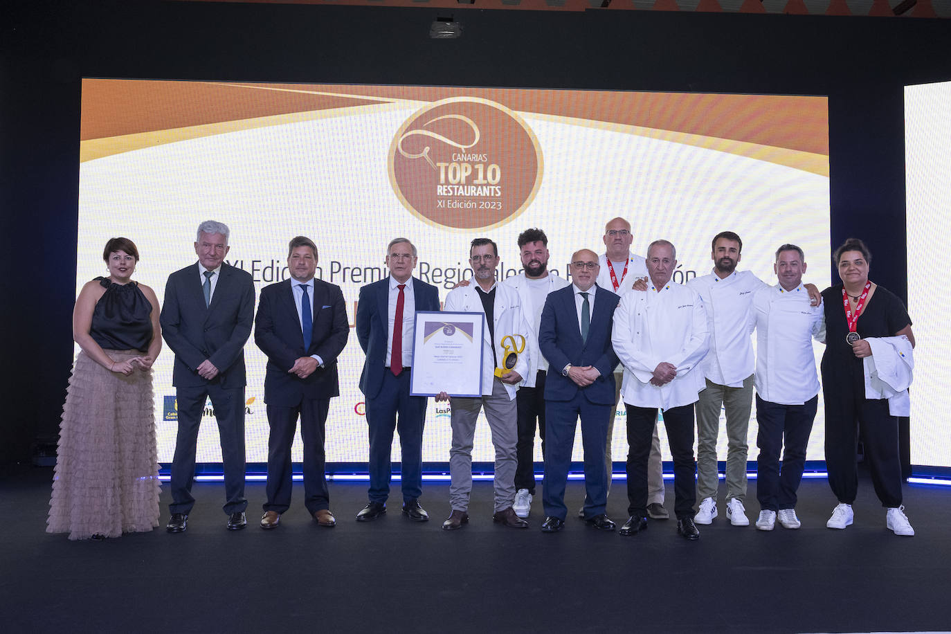 XI Gala de premios a los mejores de la restauración de Las guías «Qué Bueno Canarias»