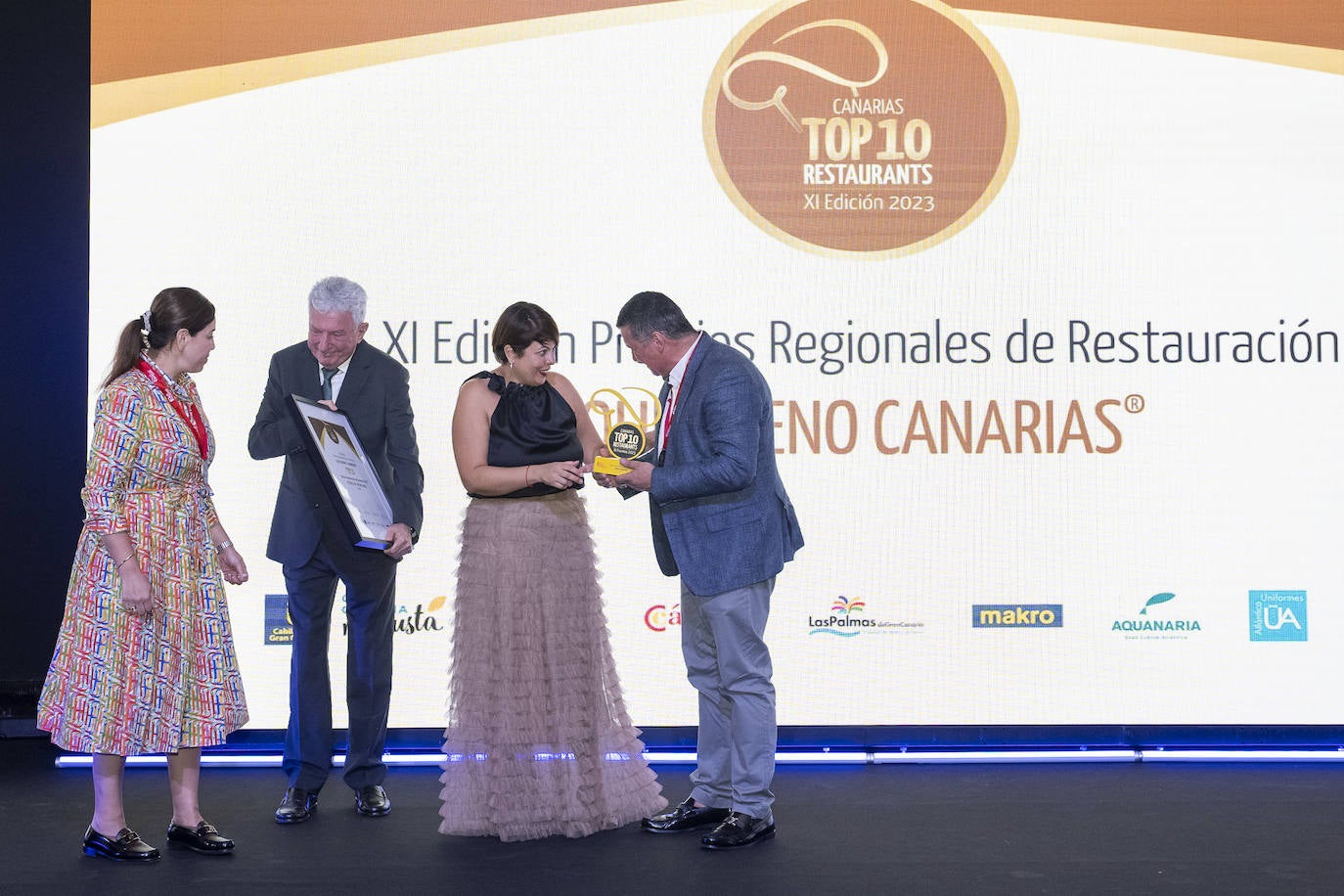 XI Gala de premios a los mejores de la restauración de Las guías «Qué Bueno Canarias»