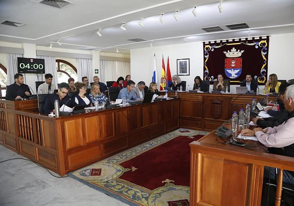 Pleno matinal en Arrecife.