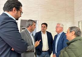 Manuel Domínguez, en el polígono industrial de El Goro.