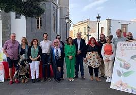 Imagen del acto de presentación en la plaza de San Juan.