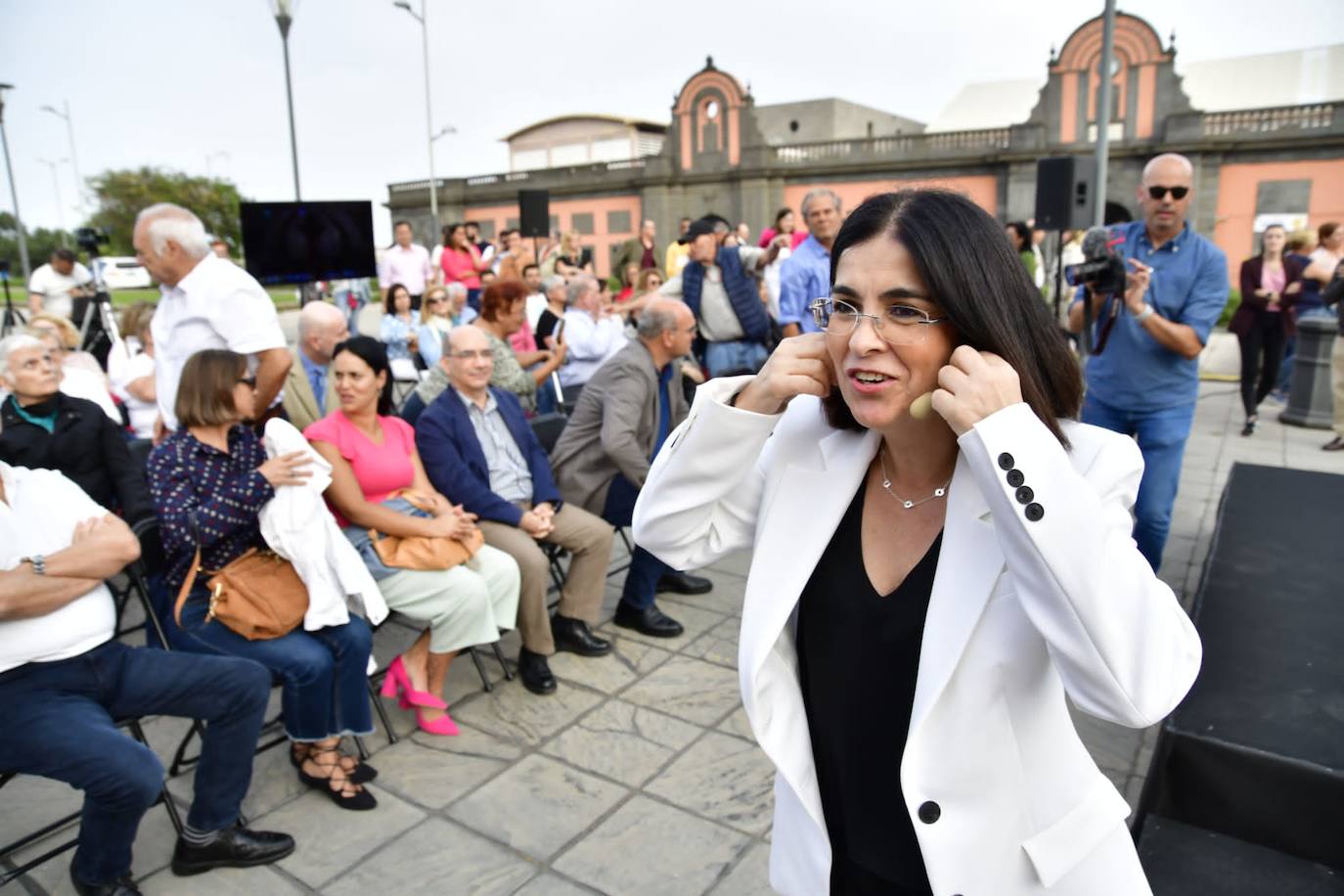 Carolina Darias lanza sus compromisos para la capital grancanaria