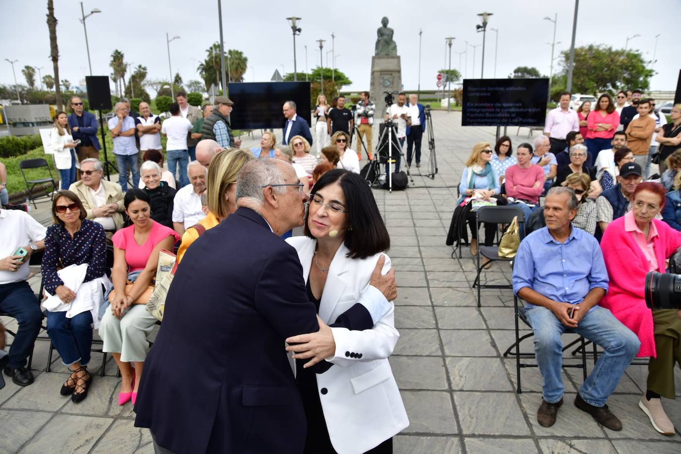Carolina Darias lanza sus compromisos para la capital grancanaria