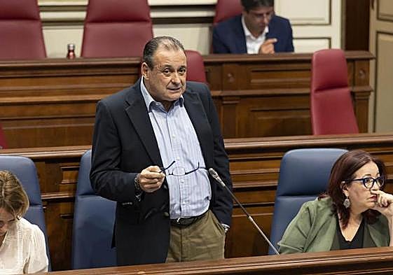 El consejero de Sanidad, Blas Trujillo.