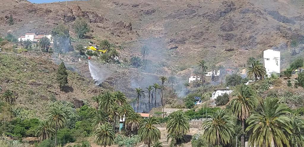 Conato de incendio en Fataga