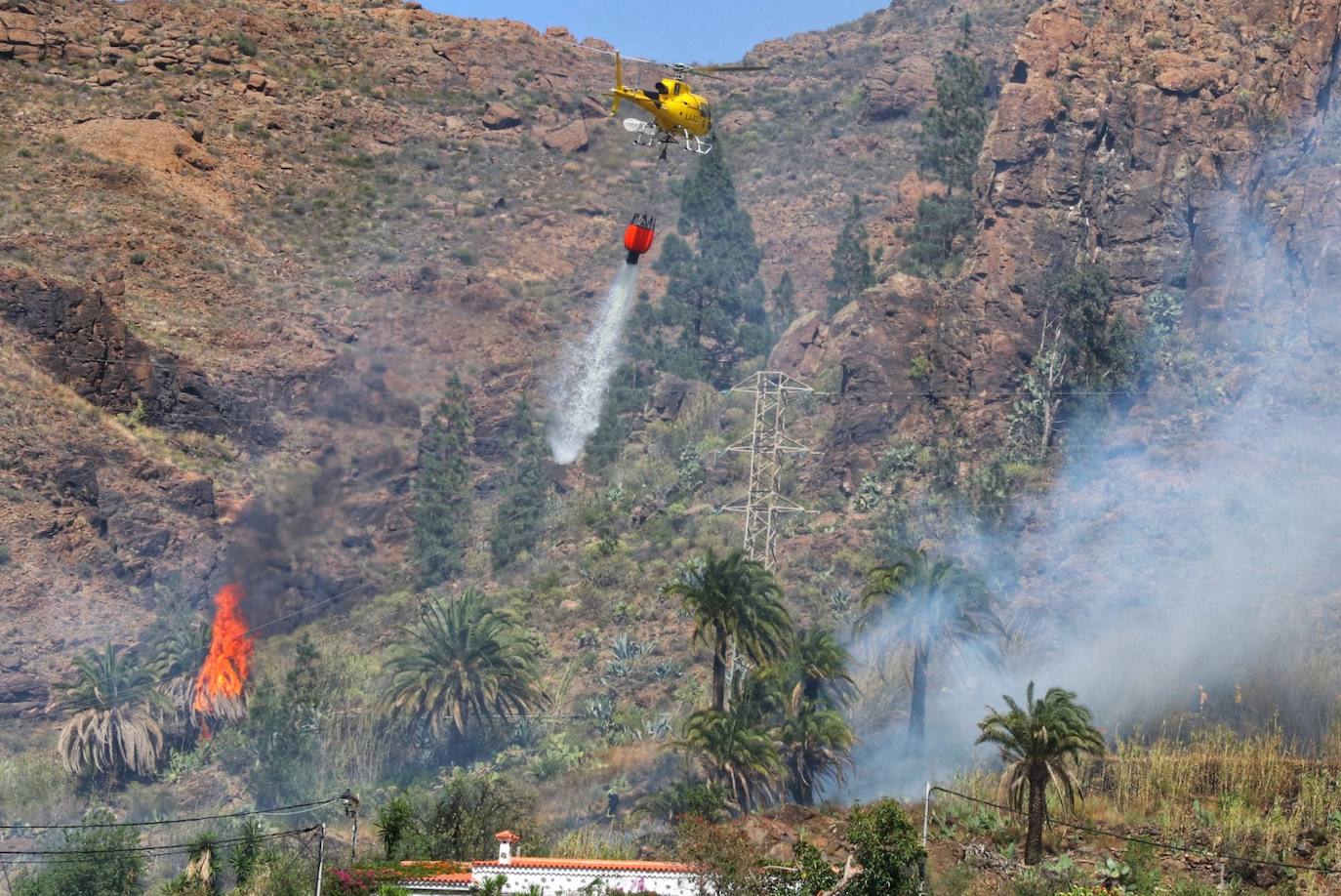 Conato de incendio en Fataga