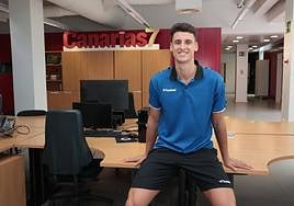 Paolo Zonca, durante la entrevista concedida a CANARIAS7.