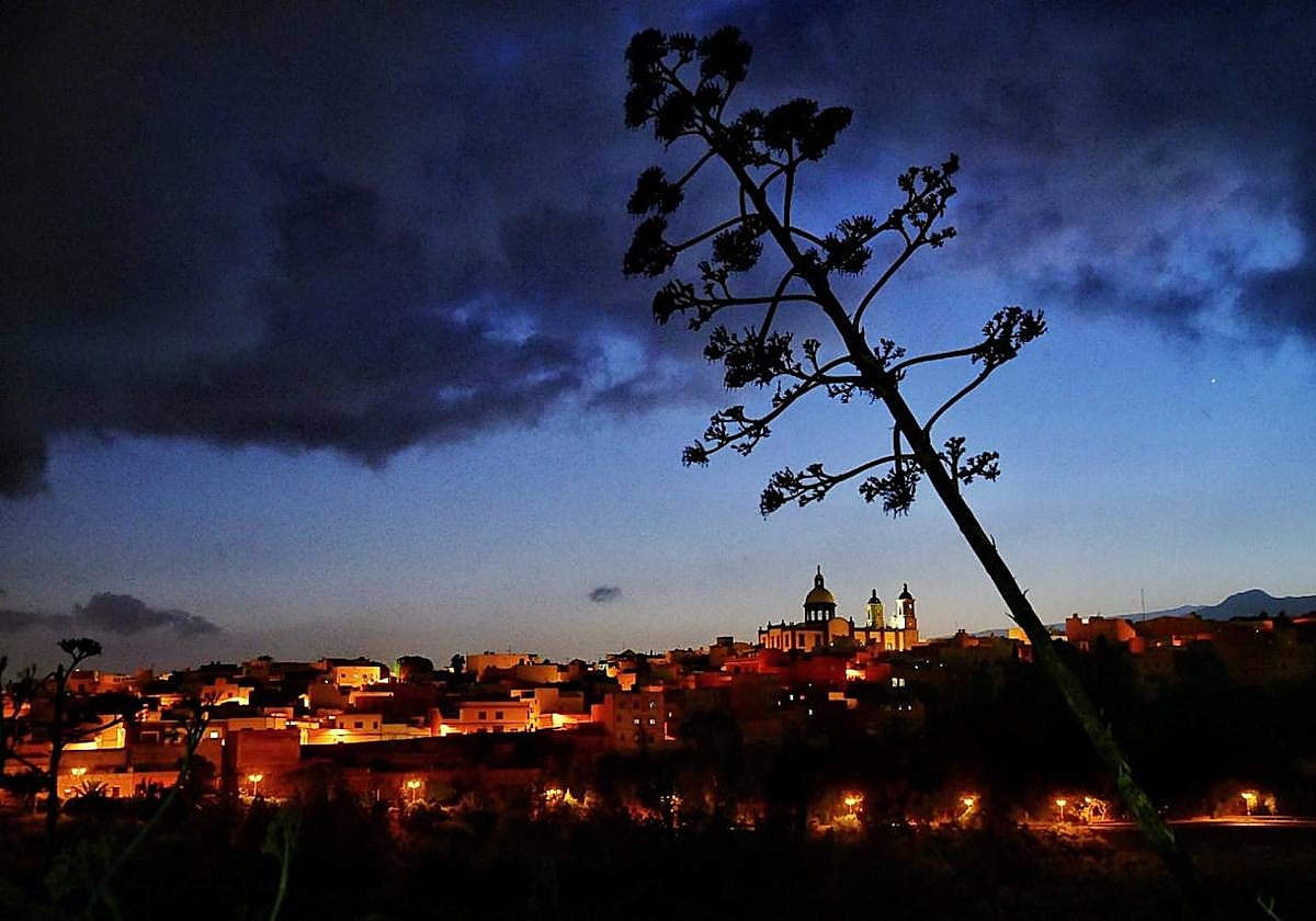 Atardecer en Canarias.