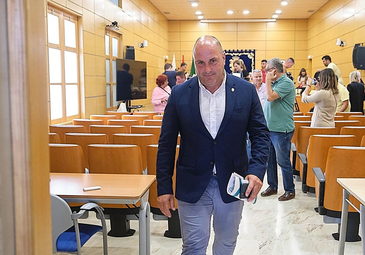 Sergio Lloret, presidente del Cabildo de Fuerteventura.