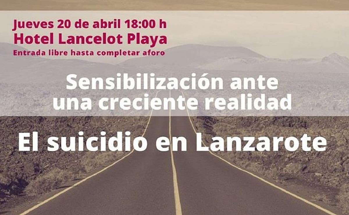 Cartel de actividad.