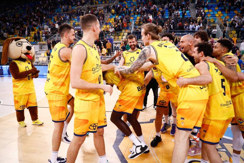 Jugadores del CB Gran Canaria.