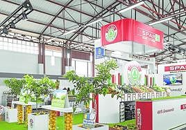 El novedoso y moderno stand de SPAR Gran Canaria.